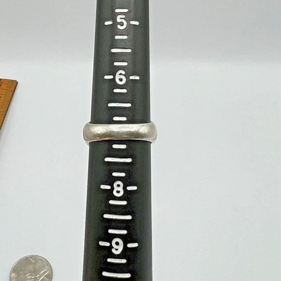 Estate JAMES AVERY A Mother's Love Sterling Silver 925 Ring - Size 7 - Picture 5 of 5